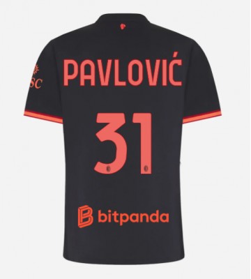 AC Milan Strahinja Pavlovic #31 Tredjetrøje Dame 2026-27 Kortærmet
